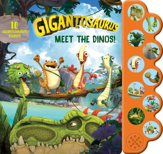 Gigantosaurus: Meet The Dinos! (10-Button Sound Books)