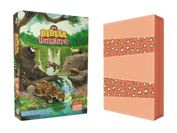 Nbla Biblia Aventura, Leathersoft, Coral, Interior A Color, Con Cierre (Spanish Edition)