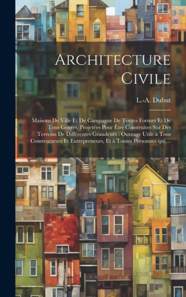 Architecture Civile: Maisons De Ville Et De Campagne De Toutes Formes Et De Tous Genres, Projete´Es Pour E^Tre Construites Sur Des Terreins ... Toutes Personnes Qui, ... (French Edition)