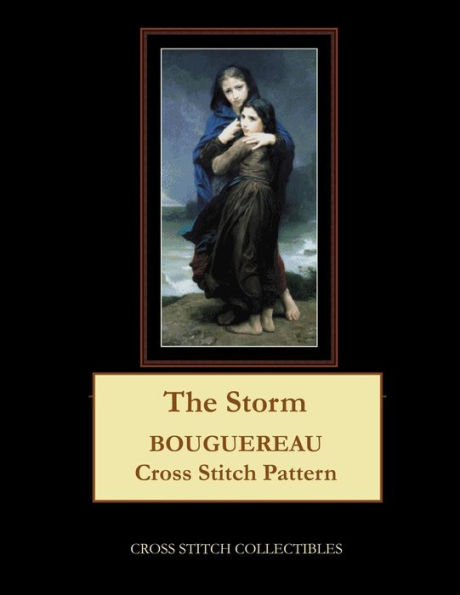 The Storm: Bouguereau Cross Stitch Pattern