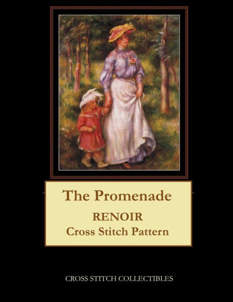 The Promenade: Renoir Cross Stitch Pattern