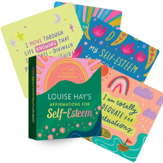 Louise Hay'S Affirmations For Self-Esteem: A 12-Card Deck For Loving Yourself