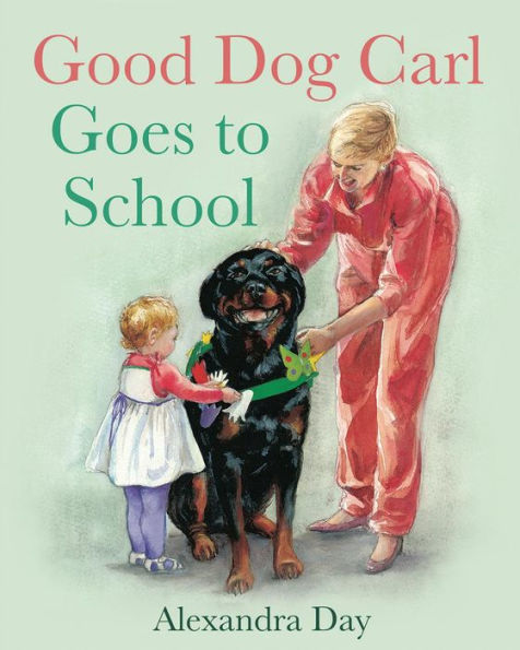 Good Dog Carl Goes To School Board Book (Good Dog Carl Collection)