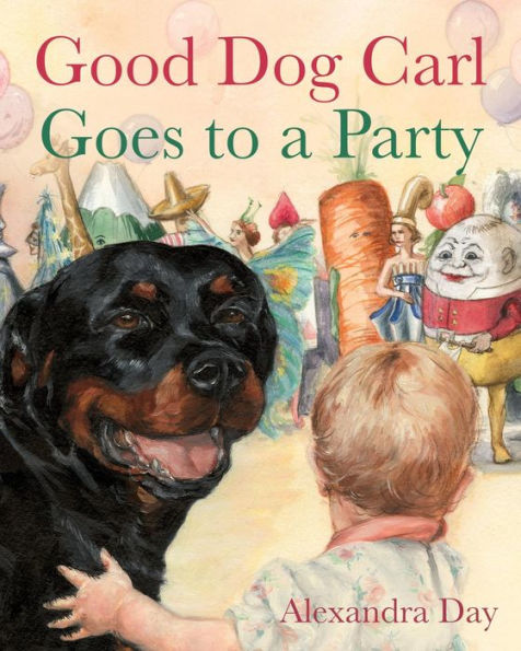 Good Dog Carl Goes To A Party Board Book (Good Dog Carl Collection)