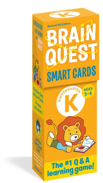 Brain Quest Kindergarten Smart Cards Revised 5Th Edition (Brain Quest Smart Cards)