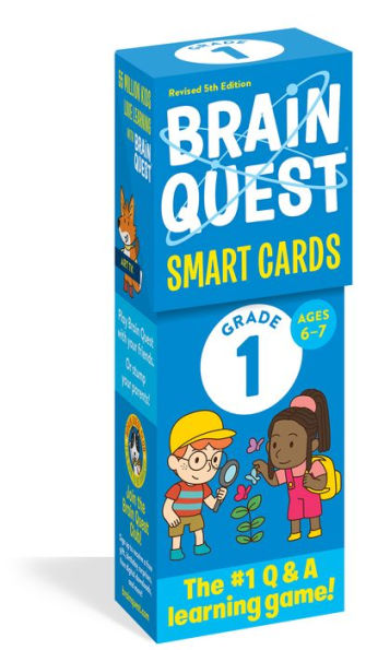 Brain Quest 1St Grade Smart Cards Revised 5Th Edition (Brain Quest Smart Cards)