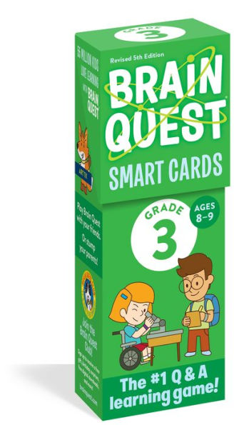 Brain Quest 3Rd Grade Smart Cards Revised 5Th Edition (Brain Quest Smart Cards)