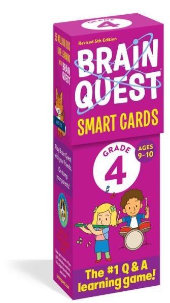 Brain Quest 4Th Grade Smart Cards Revised 5Th Edition (Brain Quest Smart Cards)