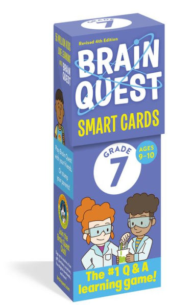 Brain Quest 7Th Grade Smart Cards Revised 4Th Edition (Brain Quest Smart Cards)