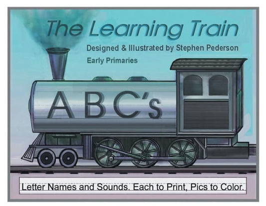 El tren del aprendizaje - Abc'S: nombres y sonidos de letras. Cada uno para imprimir. Fotos para colorear