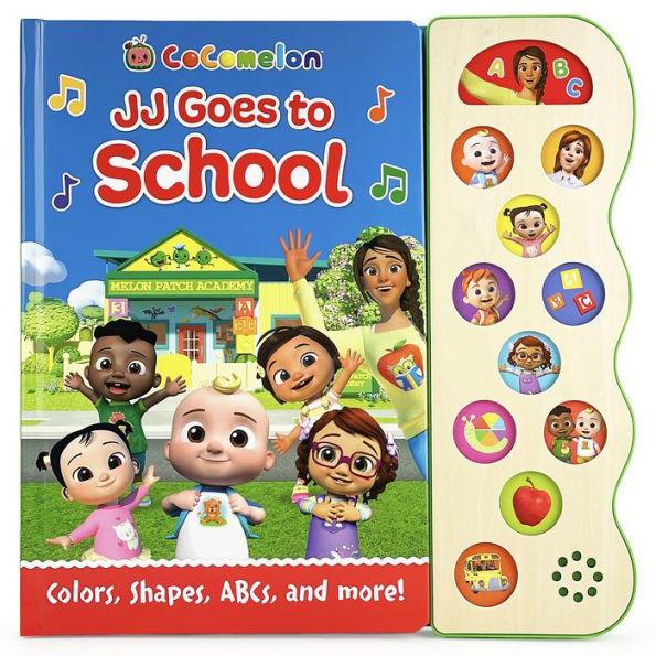 Cocomelon Jj Goes To School Children'S Interactive Song And Sound Board Book