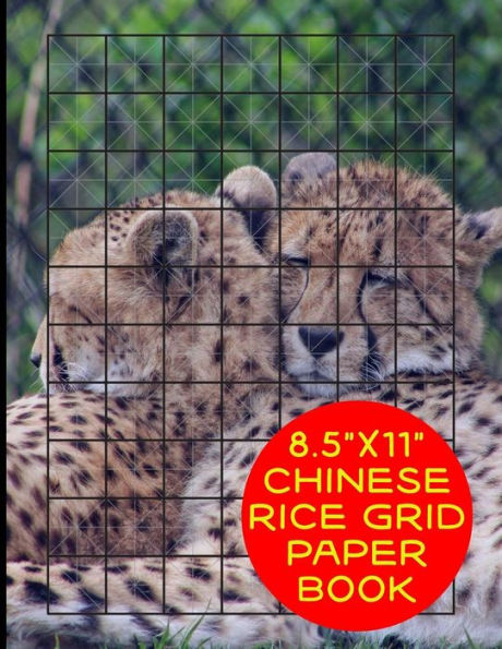 8.5"x11" Chinese Rice Grid Paper Book