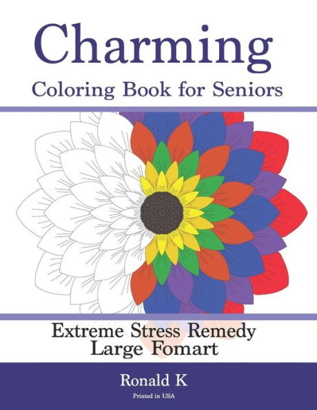 Charming: Color Book for Seniors