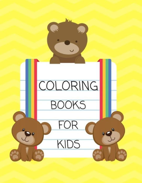 COLORING Book For Kids: Ages 4-8 Childhood Learning, Preschool Activity Book 100 Pages Size 8x10 Inch (Coloring Activity Book for Kids)