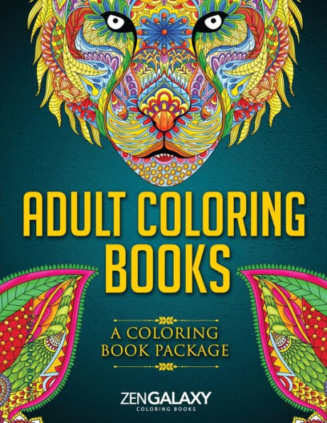 Adult Coloring Books: A Coloring Book Package