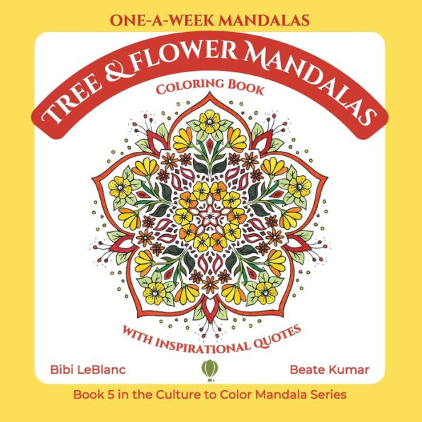 One-A-Week Tree & Flower Mandalas - 9781959924036