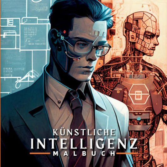 Künstliche Intelligenz Malbuch: 40 Einzigartige Motive Für Erwachsene Zum Ausmalen Ein Wunderschönes Geschenk Für Erwachsene Und Jugendliche. (German Edition)