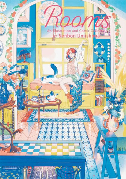 Rooms: An Illustration And Comic Collection By Senbon Umishima (Japanese Edition)